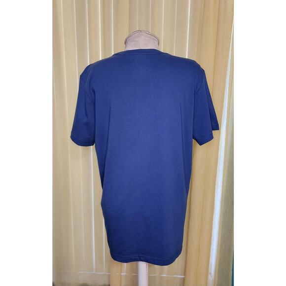 State of Mine Men’s Don’t Stop Retrieving Blue Short Sleeve Graphic Shirt L NWOT - Picture 2 of 4